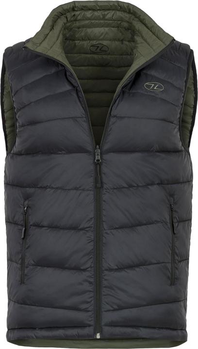 Actual product image Highlander Reversible Gilet Black Olive Xs (XS)