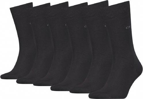 Actual product image Calvin Klein Ck Men's Sock Casual Flat Knit Cotton Carter 6p Ecom (pack of 6, 39 - 42)