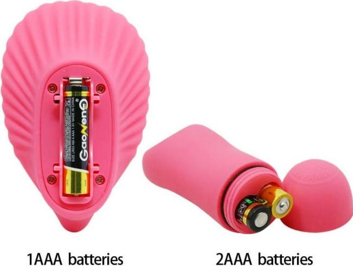Produktbild Pretty Love Paarvibrator "Fancy Clamshell" mit Fernbedienung