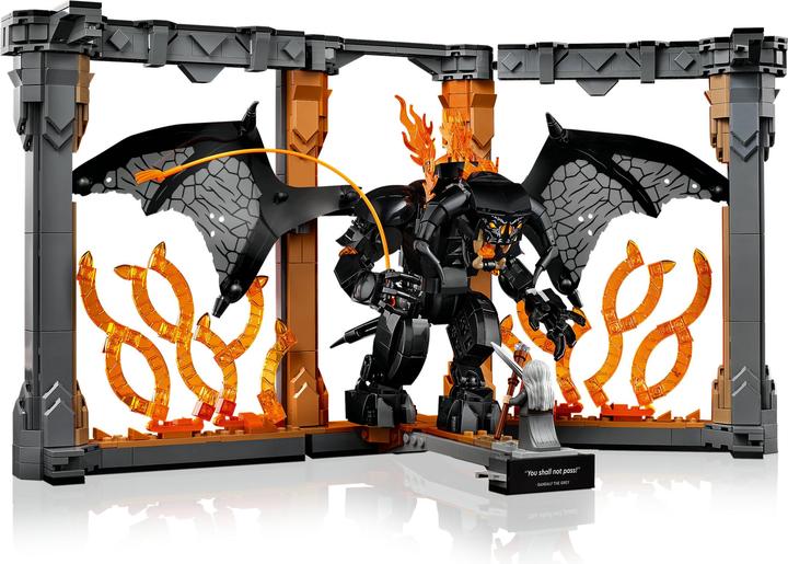 Immagine prodotto LEGO Il Signore degli Anelli: fermalibro Balrog (10367, LEGO Il Signore degli Anelli)