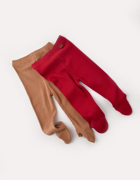 Produktbild BabyCosy Strickhose mit Fuss. 2 Pack (68)