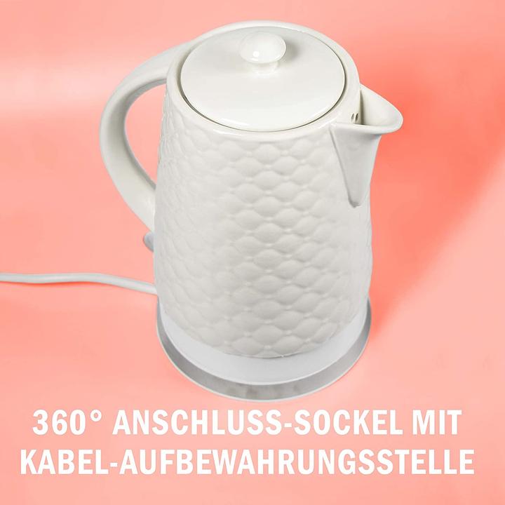 Immagine prodotto Kvota Bollitore elettrico in ceramica (1.80 l)