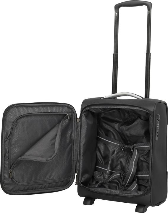 Immagine prodotto Travelite Jetpack Trolley S Easy 2w Schwarz (21 l, Bagaglio a mano (fino a 50 litri))