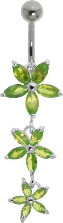 Immagine prodotto Bijouteria Piercing ventre (Acciaio inossidabile, Argento 925, Vetro (di orologio))