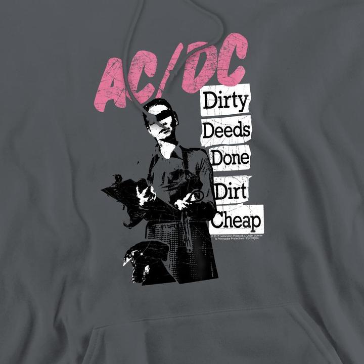 Image du produit AC/DC - Sweat à capuche DIRTY DEEDS - Homme (S)