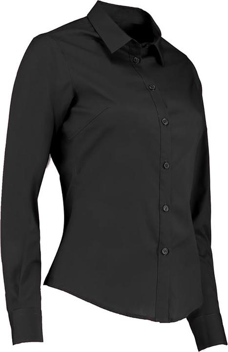 Actual product image Kustom Kit Long Sleeve Poplin Blouse (38)