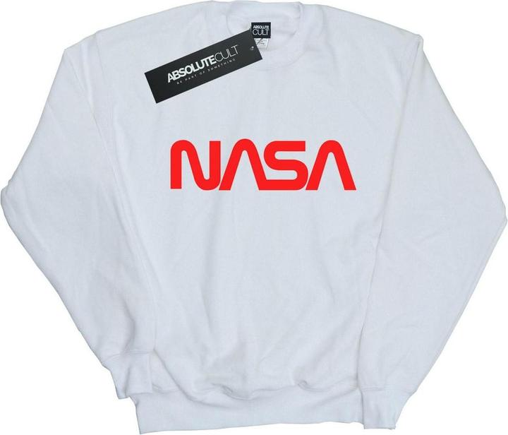 Nasa Modern Logo Sweatshirt Jungen