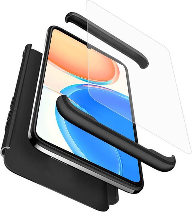 Immagine prodotto GKK - 360 Case + Screen Protector - Honor X8 4G - Black (Honor X8)