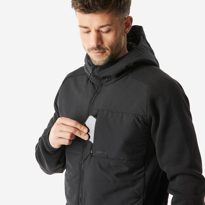 Actual product image Quechua Men's hiking sweatshirt, NH900 (L)