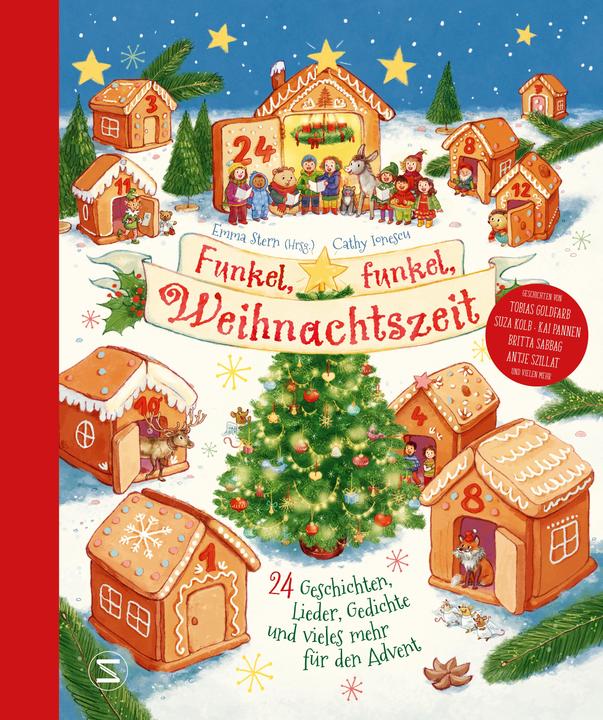 Produktbild Funkel, funkel, Weihnachtszeit 24 Geschichten, Lieder, Ged (Deutsch, Anastasia Braun, Cally Stronk, Suza Kolb, Sarah M. Kempen, Emma Stern, 2023)