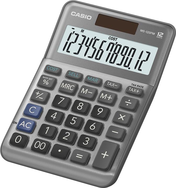 Image du produit Casio Ms-120bm (Cellules solaires, Piles)