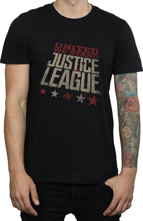Actual product image Mens Justice League Movie United We Stand T-Shirt (XL)