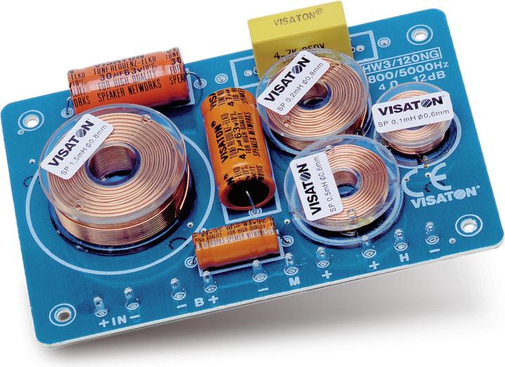 Actual product image Visaton Crossover HW 3/120 NG, 8 Ohm
