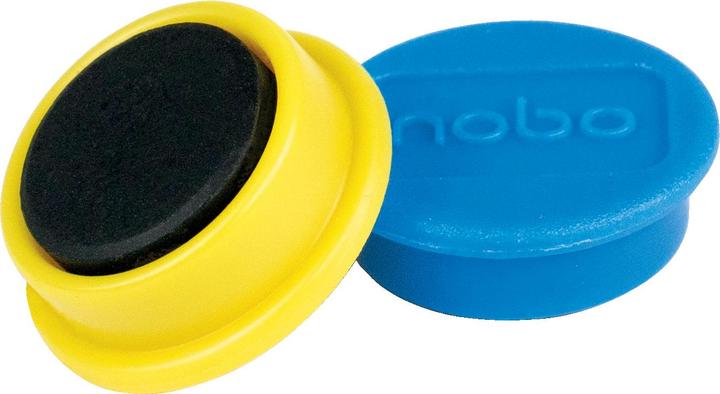 Produktbild Nobo Magnet rund 13mm 1915290 (assortiert) 10 Stück (10 x)