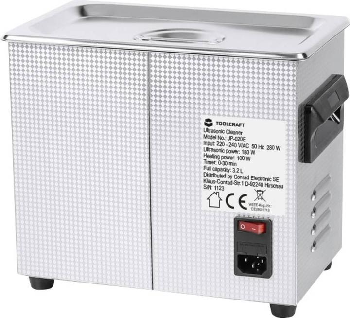 Produktbild Toolcraft TO-8769666 (40 kHz, 3200 ml)