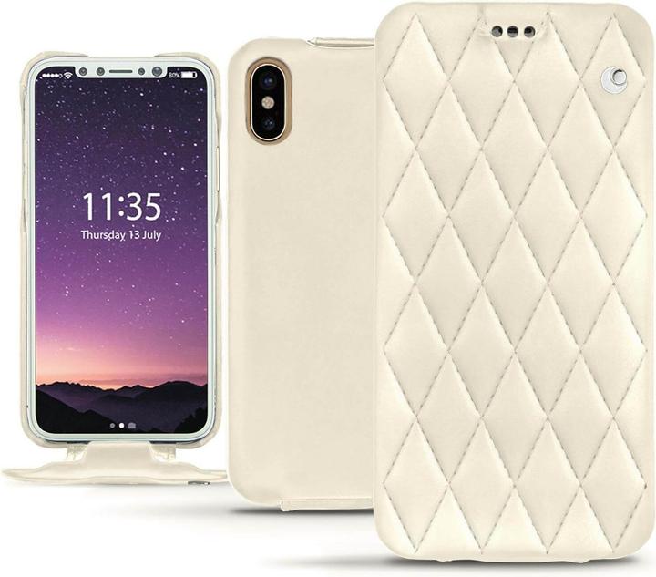 Actual product image Noreve Leather cover vertical (Apple iPhone XS)