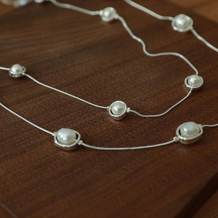 Actual product image Andreani Necklace with high quality metal (Shellbeads)
