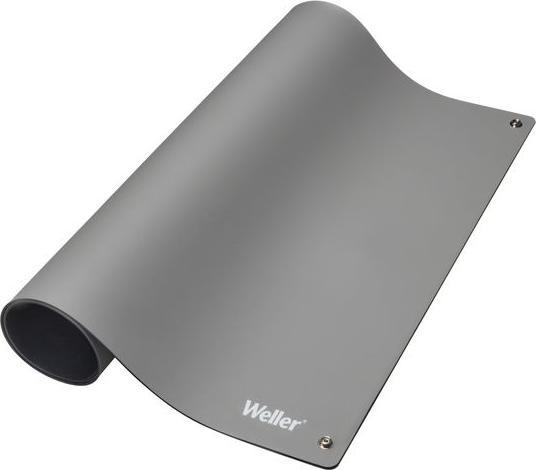 Actual product image Weller Erem Antistatic ESD premium tabletop soldering mat set with wrist strap and spiral cable