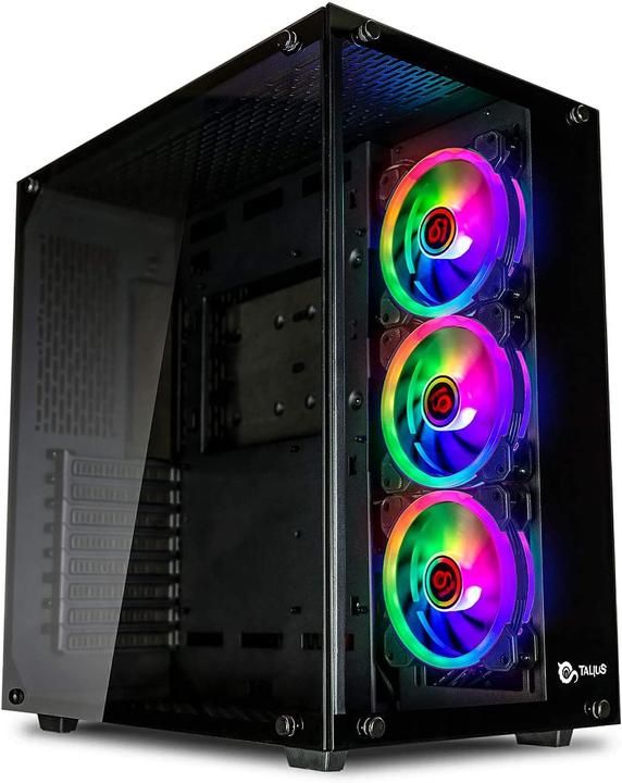 Talius Cronos ATX Gaming Box, noir (ATX, mATX)