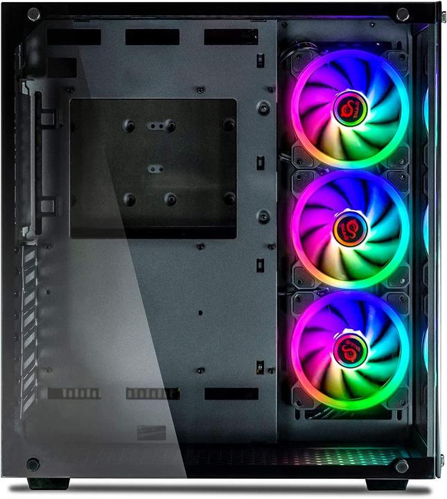 Actual product image Talius Cronos ATX Gaming Box, Black (ATX, mATX)
