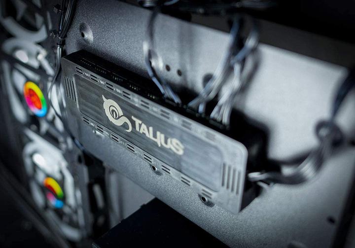 Actual product image Talius Cronos ATX Gaming Box, Black (ATX, mATX)