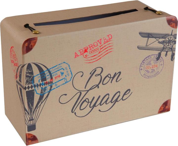 Actual product image Santex Tirelire - Bon Voyage (24 x 10 x 16 cm)