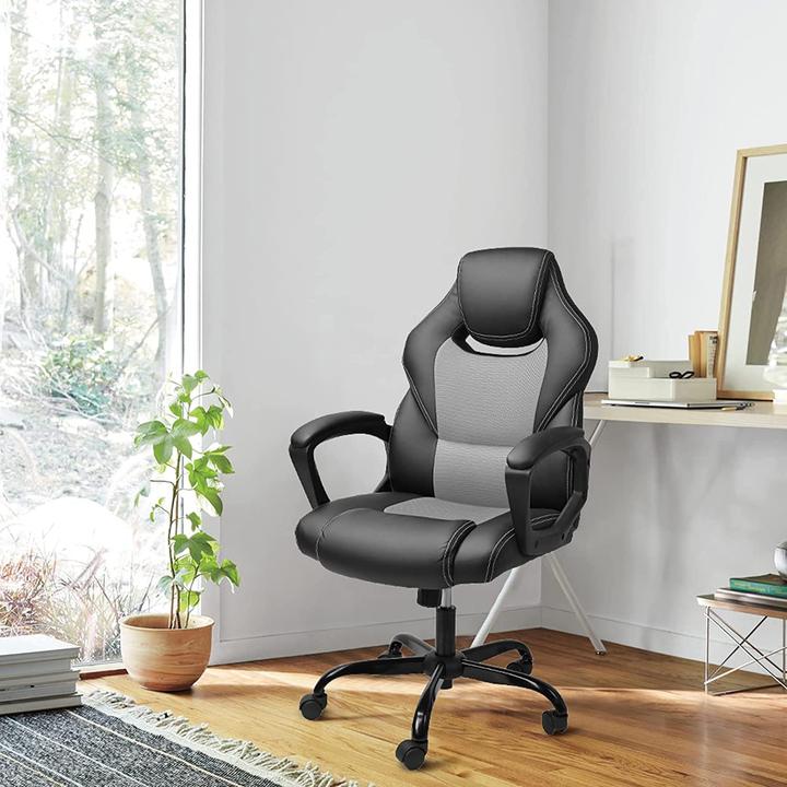 Actual product image Basetbl ergonomic office chair, grey