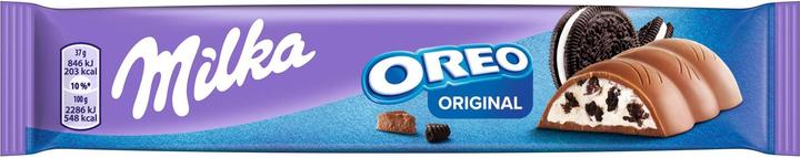 Milka Barre chocolatée Oreo 36.5 g (37 g)