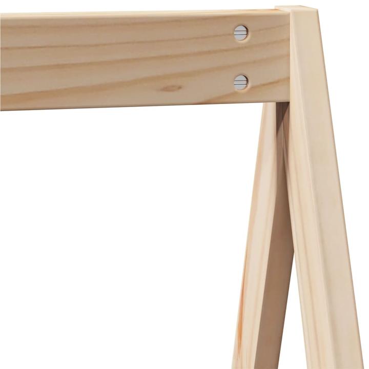 Image du produit VidaXL Lit surélevé avec échelle Toit Lit d'enfant Lit de jeu 90x190cm bois massif (90 x 190 cm)
