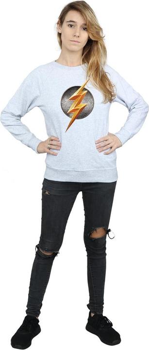 Image du produit - Sweat JUSTICE LEAGUE MOVIE FLASH EMBLEM - Femme (L)