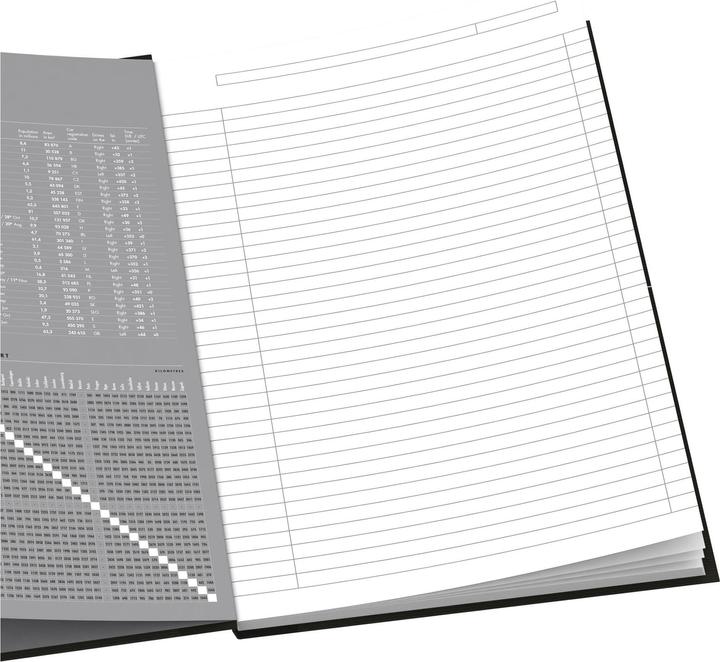 Image du produit Oxford Bureau (A5, À rayures, Couverture rigide)