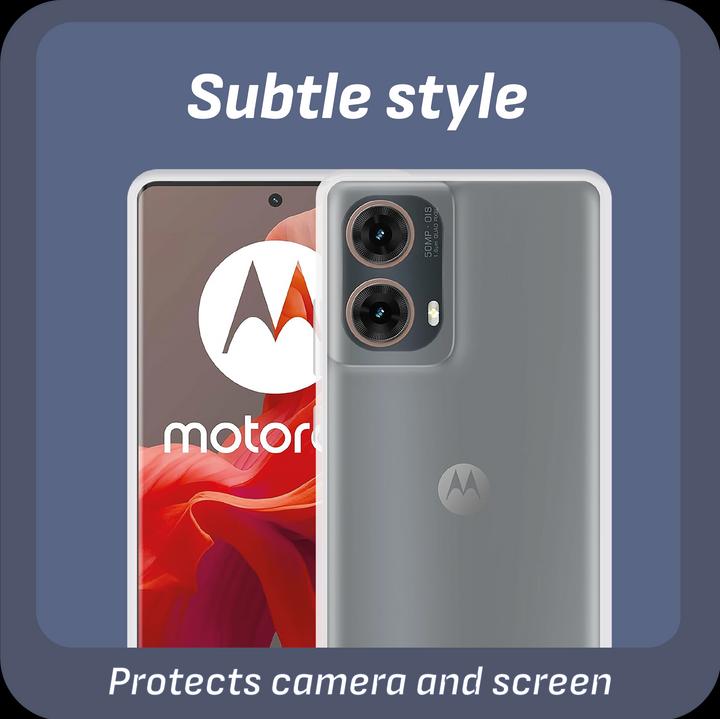 Actual product image Cazy Soft TPU protective cover (Motorola Moto G85)