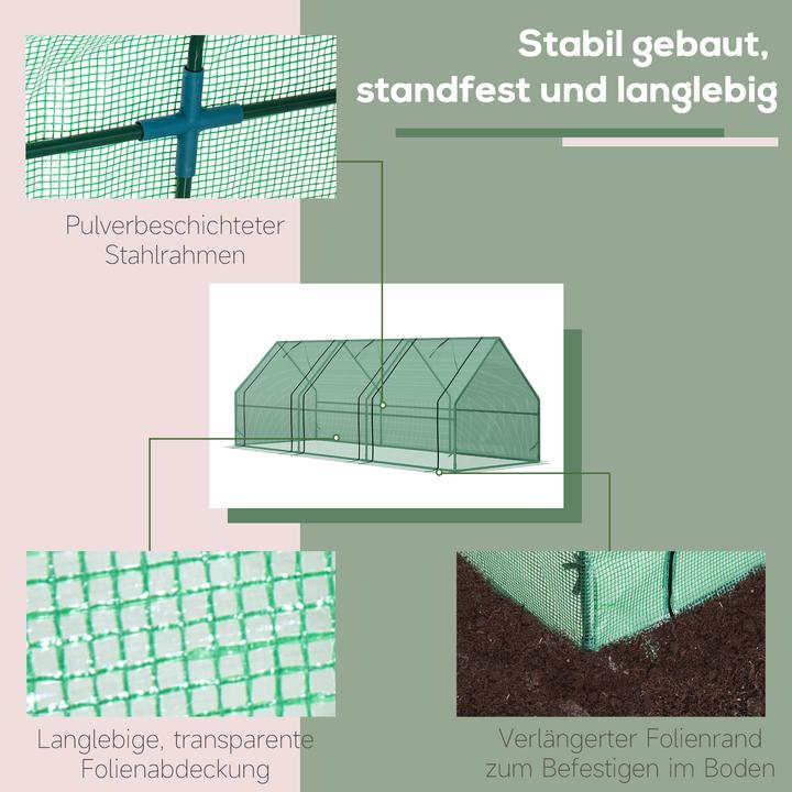 Actual product image Outsunny Greenhouse