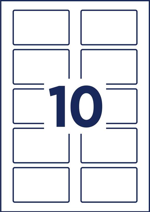 Actual product image Avery Name labels
