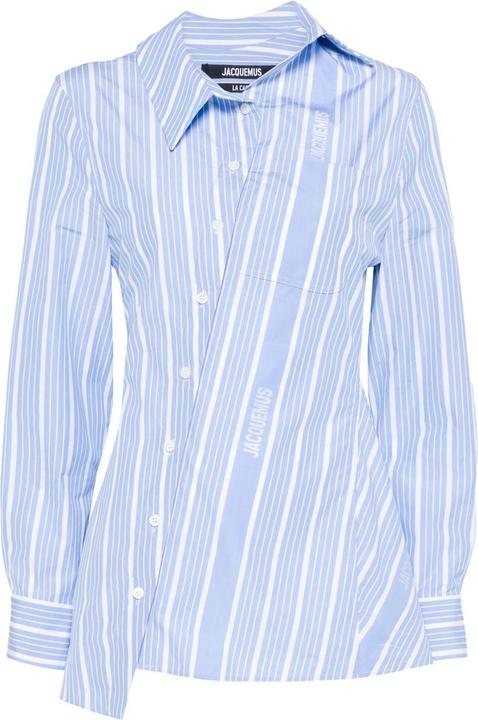 Jacquemus Camicie Bianco E Celeste (36)