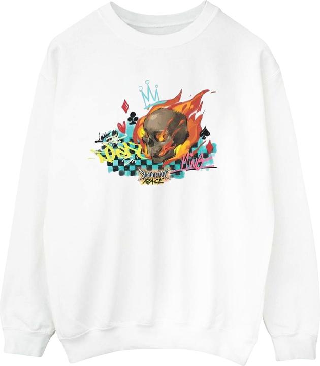 Disney Wreck It Ralph Race Skull Sweatshirt Jungen (140, 146)