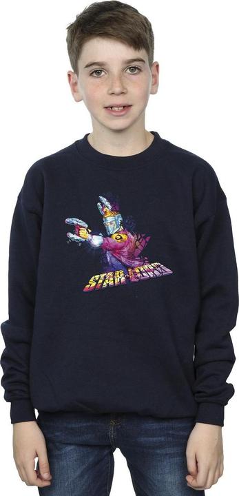 Produktbild Guardians Of The Galaxy Abstract Star Lord Sweatshirt Jungen (152, 158)