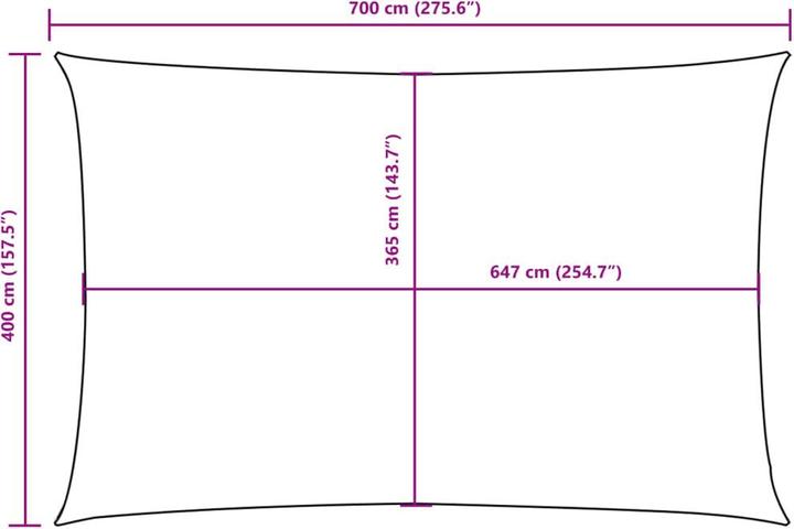 Image du produit VidaXL Nezhatok (400 x 700 cm)