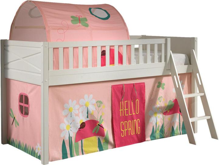 Produktbild Vipack Halbhohes Bett Scott Spring (90 x 200 cm)