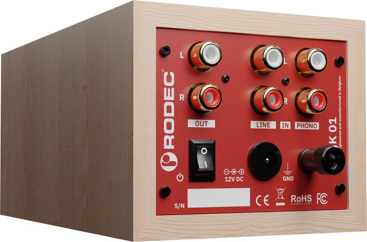 Actual product image Rodec BUNK 01 MAPLE / RED