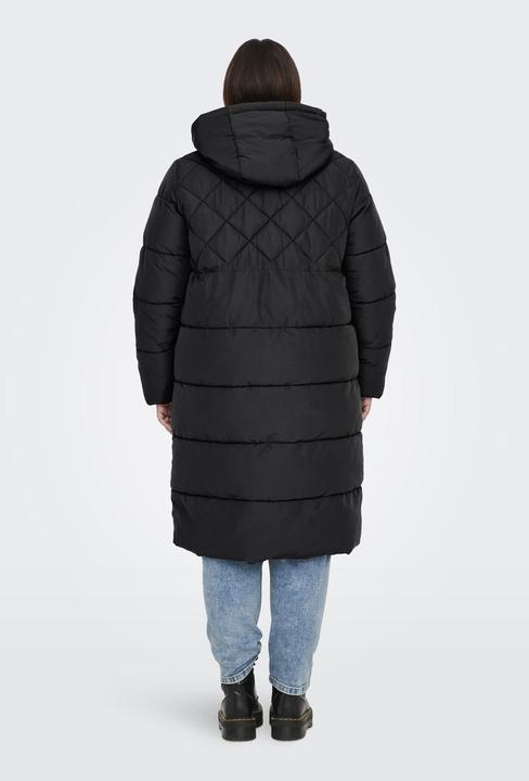 Actual product image Only Curvy Quilted Hooded Coat (44)