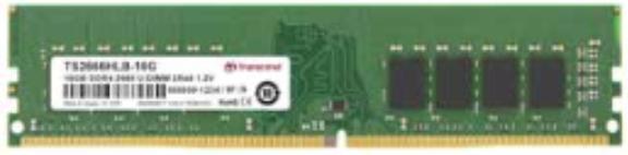 Immagine prodotto Transcend JetRAM DDR4 (1 x 8GB, 2666 MHz, DDR4-RAM, DIMM)