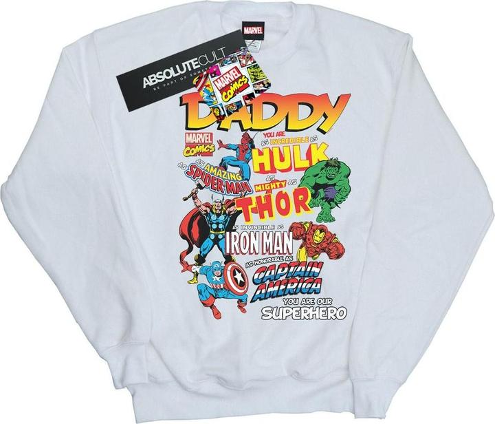 Our Dad Superhero Sweatshirt Jungen