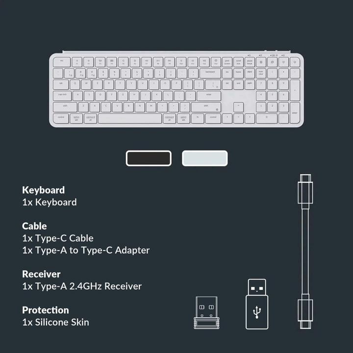 Actual product image Keychron B6 Pro (US, Wireless)
