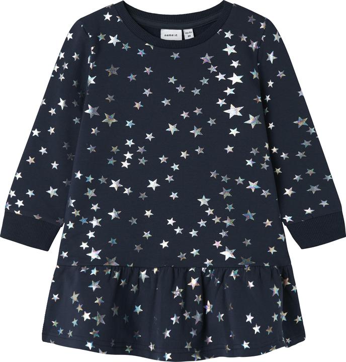 Name it Glänzendes Sweat Kleid (128)
