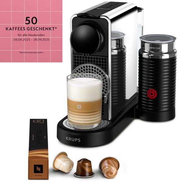 Produktbild Krups CitiZ Platinum & Milk (NESPRESSO Original)