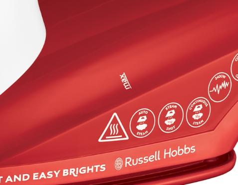 Actual product image Russell Hobbs Iron Light & Easy 26481-56 (2400 W, 115 g/min)
