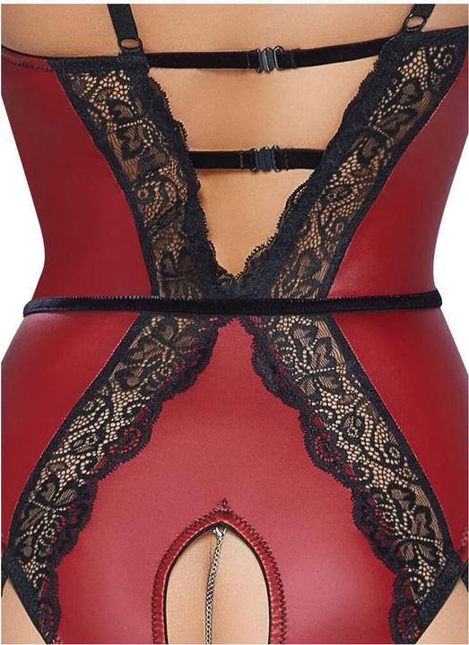 Produktbild Abierta Fina Body rot/schwarz M (M)