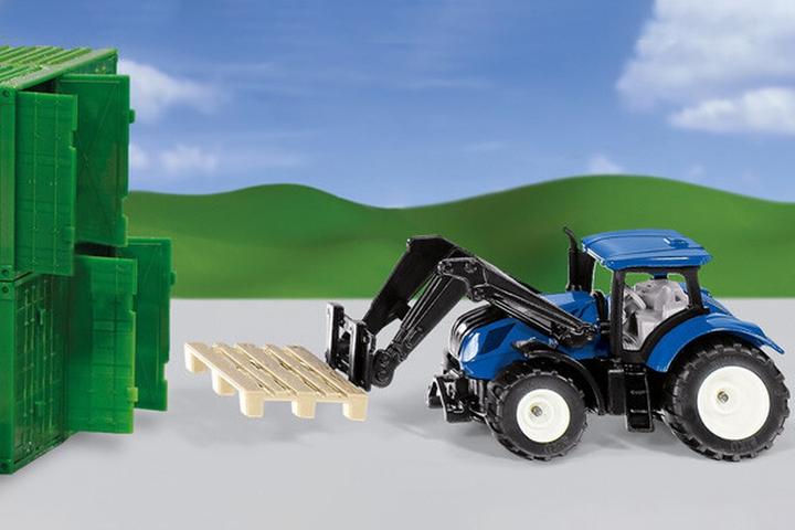Produktbild Siku New Holland mit Palette