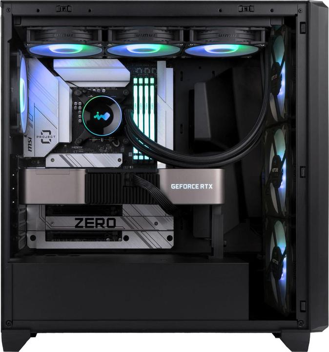Image du produit In Win Boîtier InWin D5 - noir (Mini-ITX, E-ATX, mATX, ATX)